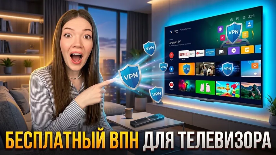 КАК УСТАНОВИТЬ ВПН НА АНДРОИД ТВ | VPN  для телевизора